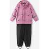 Moomin Plask Rain outfit, Rose pink - Mixed Apparel Set - 1 - thumbnail