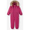 Stavanger ReimaTec winter overall, Rosy Berry - Overalls - 1 - thumbnail
