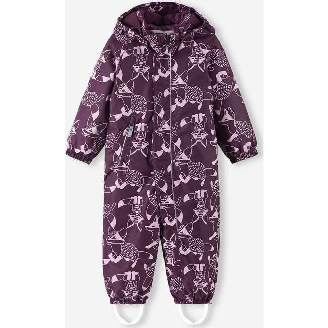 Puhuri ReimaTec winter overall, Deep purple