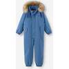 Stavanger ReimaTec winter overall, Blue Ocean - Overalls - 1 - thumbnail