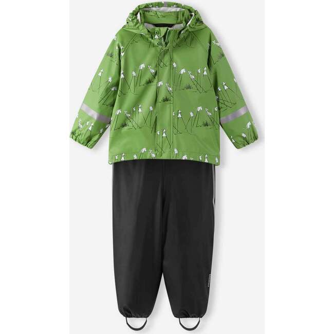 Moomin Plask Rain outfit, Greenery