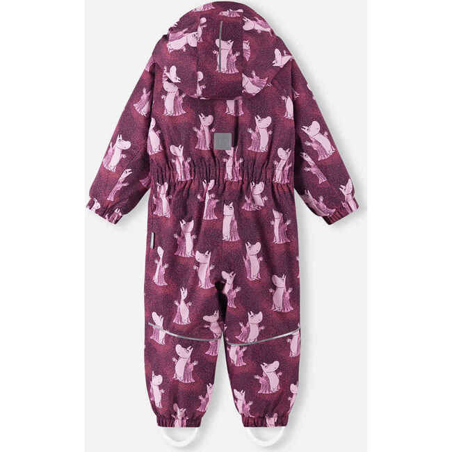Moomin Lyster ReimaTec winter overall, Deep purple - Overalls - 2