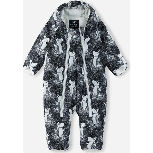 Moomin Knytte Winter overall, Black