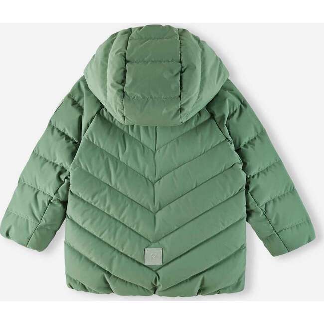 Kupponen Down jacket, Green Clay - Jackets - 2