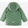 Kupponen Down jacket, Green Clay - Jackets - 2