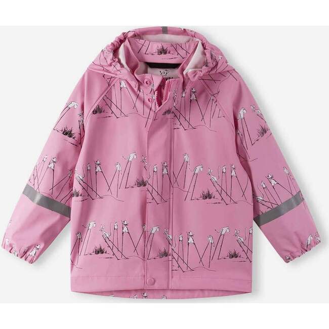 Moomin Plask Rain outfit, Rose pink - Mixed Apparel Set - 3