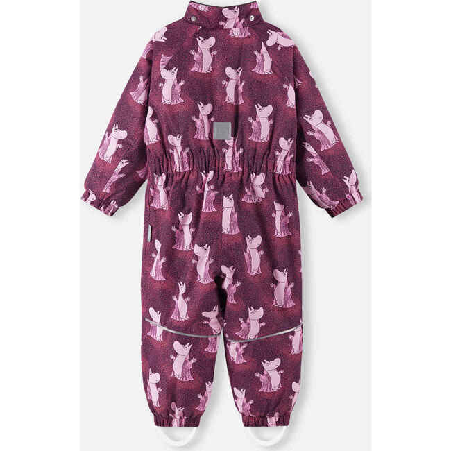 Moomin Lyster ReimaTec winter overall, Deep purple - Overalls - 3