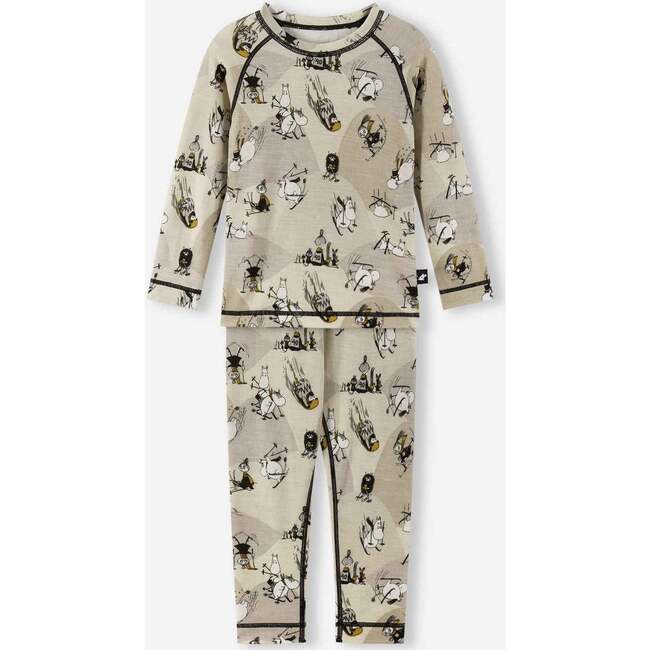 Moomin Trivsam Thermal set, Sandy Beige