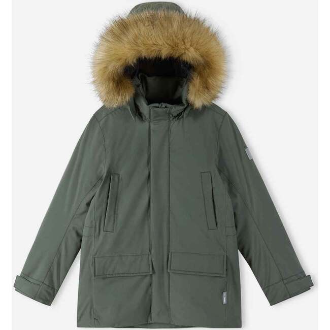 Serkkula ReimaTec down jacket, Thyme green - Jackets - 3