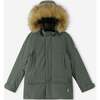 Serkkula ReimaTec down jacket, Thyme green - Jackets - 3