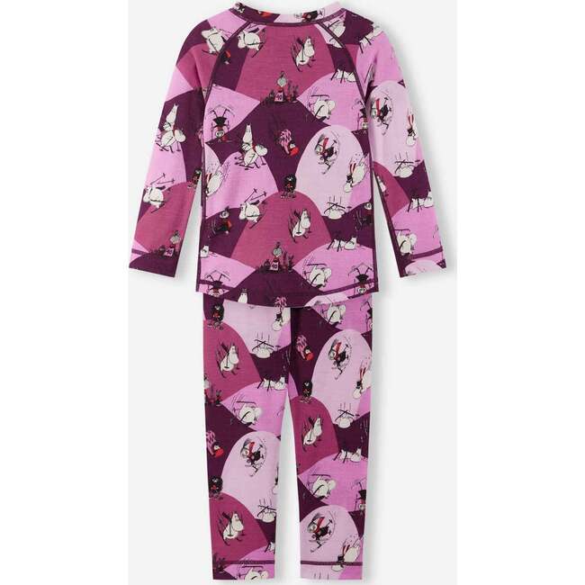 Moomin Trivsam Thermal set, Rose pink - Base Layers - 2