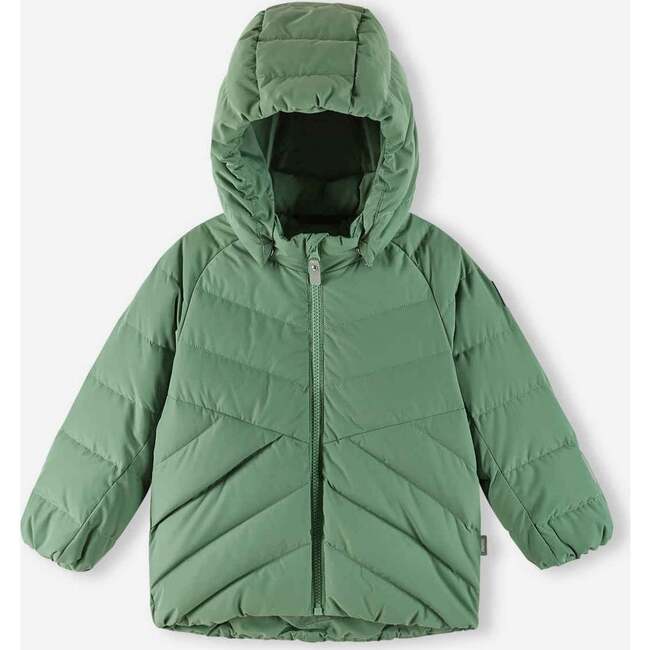 Kupponen Down jacket, Green Clay - Jackets - 3