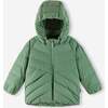 Kupponen Down jacket, Green Clay - Jackets - 3