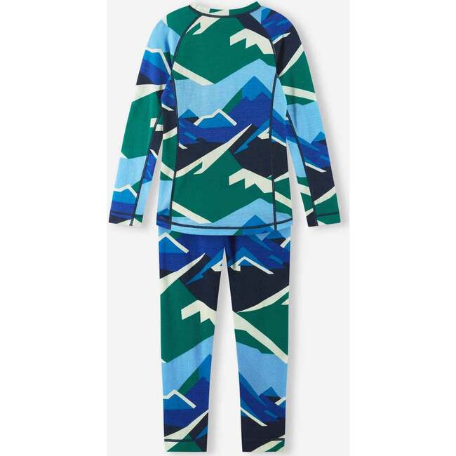 Taitoa Wool base layer set, Navy - Base Layers - 2