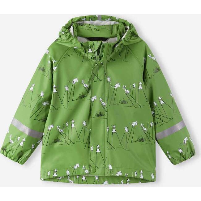 Moomin Plask Rain outfit, Greenery - Mixed Apparel Set - 3