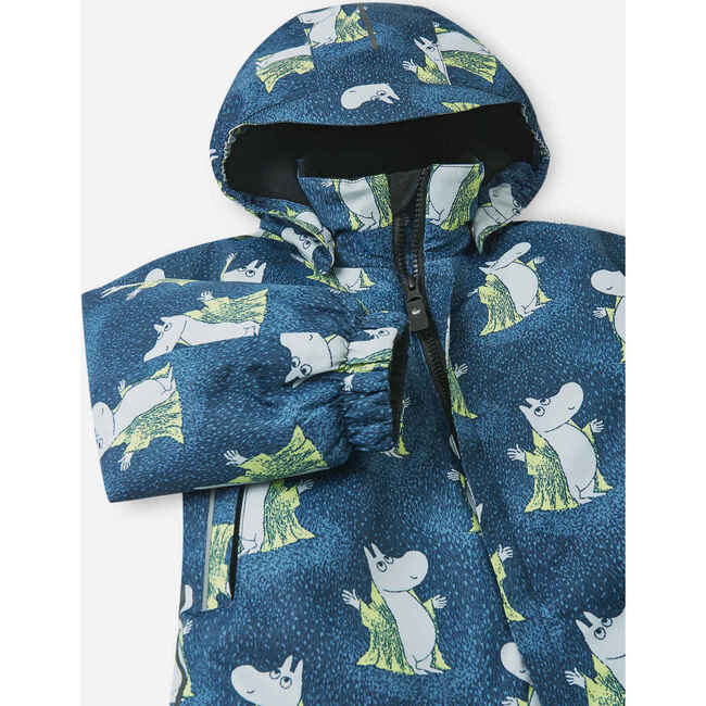 Moomin Lyster ReimaTec winter overall, Navy - Overalls - 4