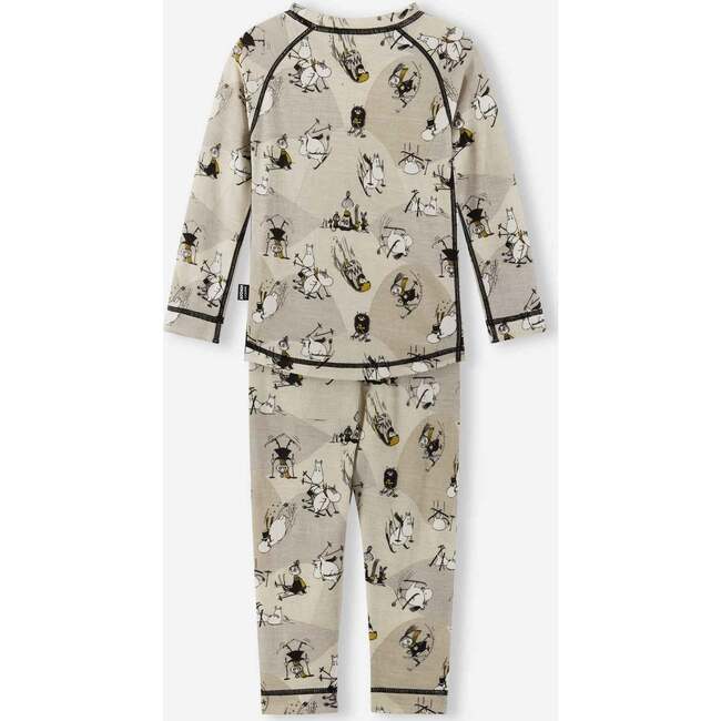 Moomin Trivsam Thermal set, Sandy Beige - Base Layers - 2