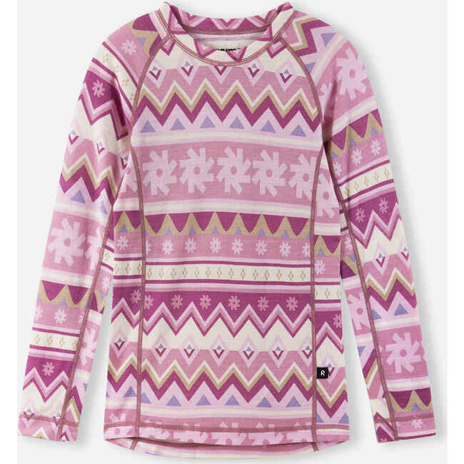 Taitoa Wool base layer set, Grey Pink - Base Layers - 3
