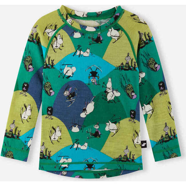 Moomin Trivsam Thermal set, Enchanted Green - Base Layers - 3