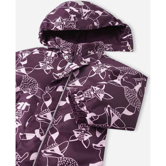 Puhuri ReimaTec winter overall, Deep purple - Overalls - 4
