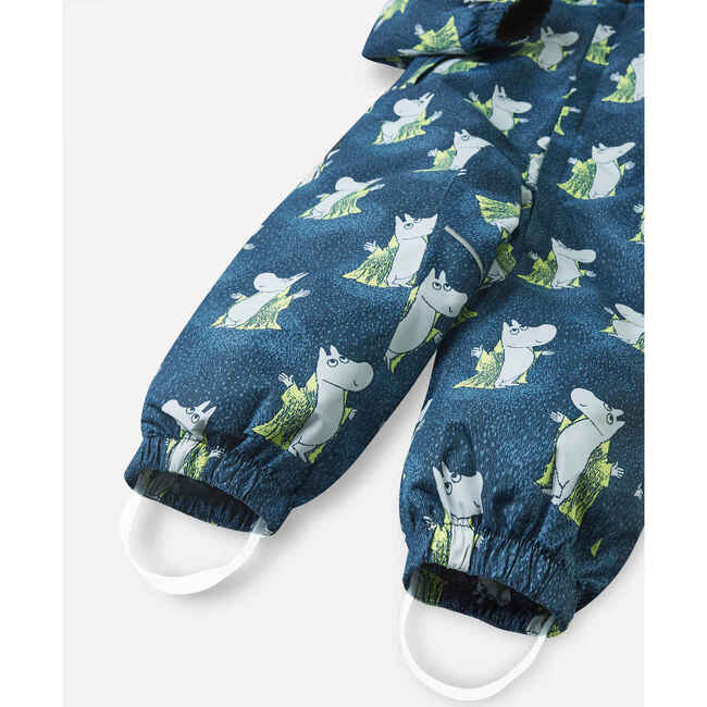 Moomin Lyster ReimaTec winter overall, Navy - Overalls - 5