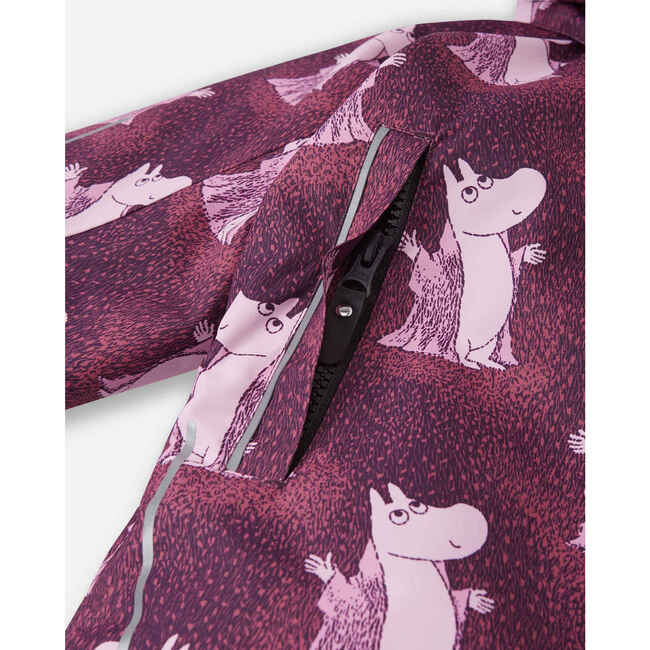 Moomin Lyster ReimaTec winter overall, Deep purple - Overalls - 6