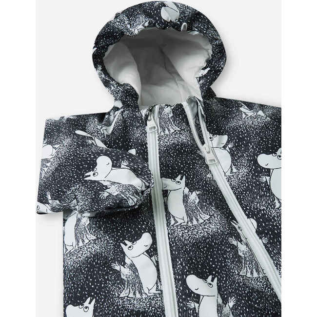 Moomin Knytte Winter overall, Black - Overalls - 4