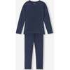 Kinsei Wool base layer set, Navy - Base Layers - 1 - thumbnail