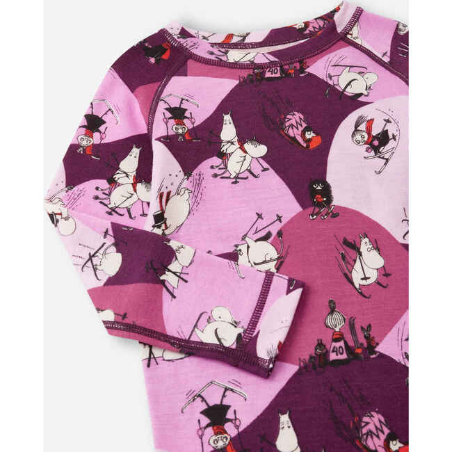Moomin Trivsam Thermal set, Rose pink - Base Layers - 5