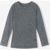 Kinsei Wool base layer set, Melange grey - Base Layers - 3