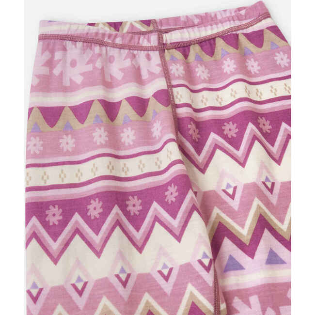 Taitoa Wool base layer set, Grey Pink - Base Layers - 6
