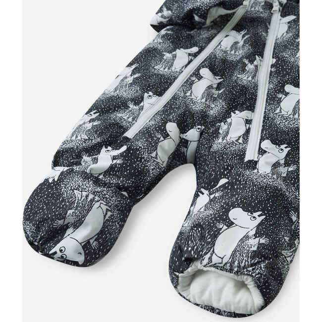 Moomin Knytte Winter overall, Black - Overalls - 6