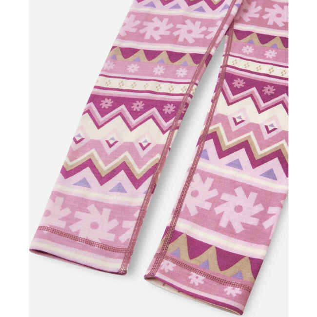 Taitoa Wool base layer set, Grey Pink - Base Layers - 7
