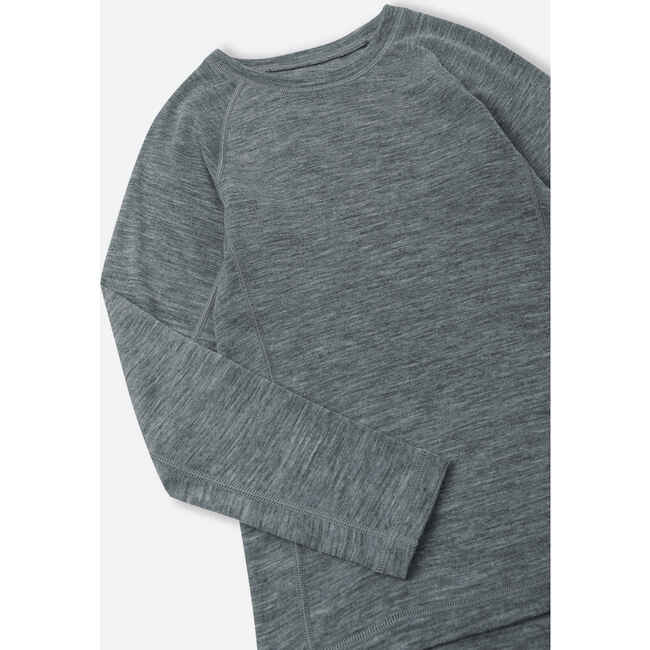 Kinsei Wool base layer set, Melange grey - Base Layers - 5