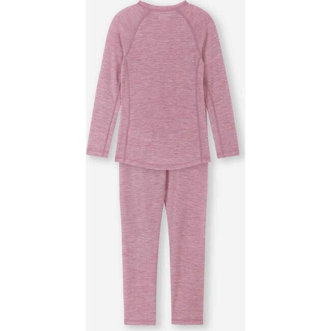 Kinsei Wool base layer set, Grey Pink - Base Layers - 2