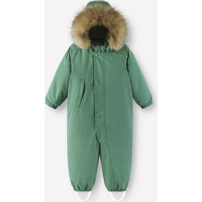 Gotland ReimaTec winter overall, Green Clay - Overalls - 3