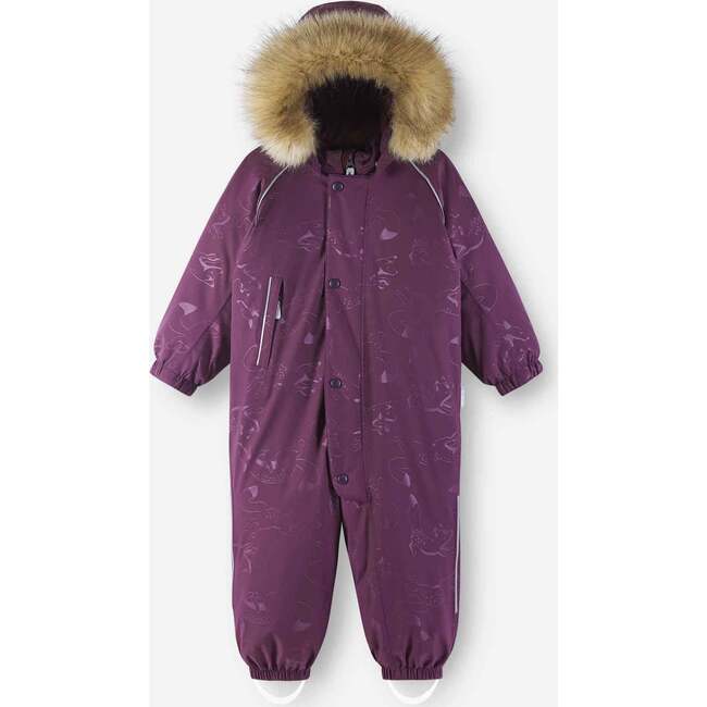 Aapua ReimaTec down overall, Deep purple - Overalls - 3