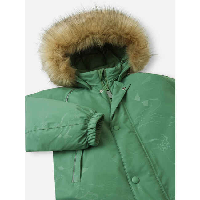 Aapua ReimaTec down overall, Green Clay - Overalls - 4