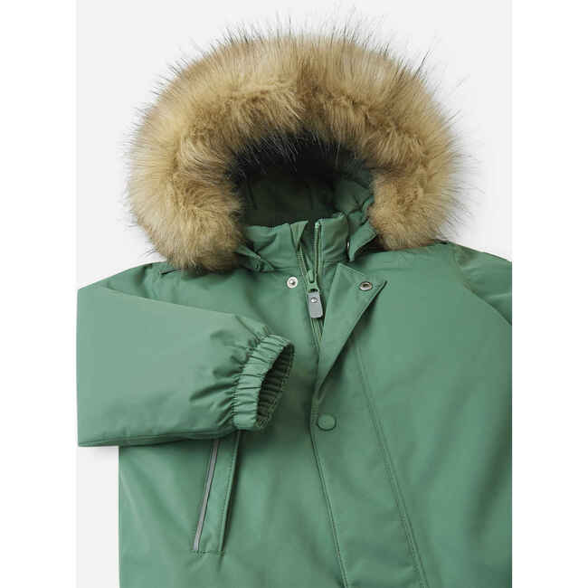 Gotland ReimaTec winter overall, Green Clay - Overalls - 4