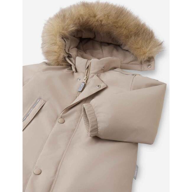 Gotland ReimaTec winter overall , Earthy Beige - Overalls - 5
