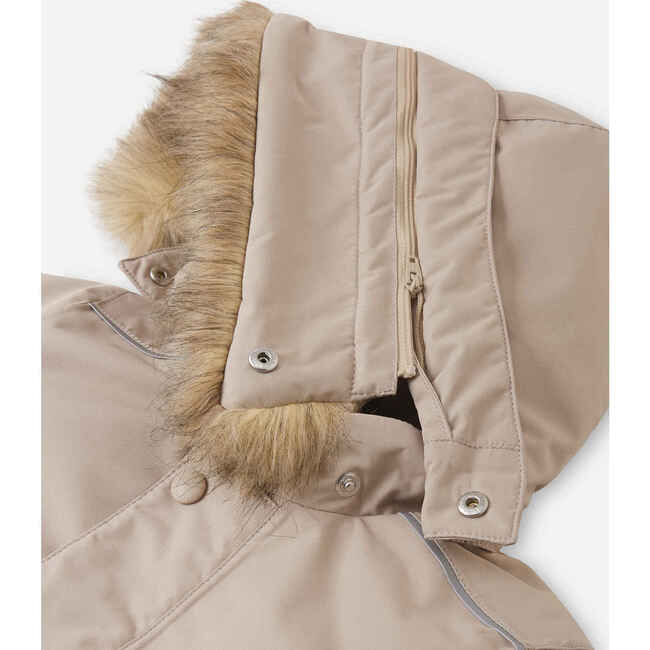 Gotland ReimaTec winter overall , Earthy Beige - Overalls - 7