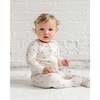 Peyton Zipper Sleeper Summit Stripe / Denim - Footie Pajamas - 2