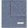 Swaddle Blanket Tridot / Denim + Mist - Swaddles - 1 - thumbnail