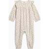 Jine Ruffle Sleeve Romper Pamela Floral / Mist + Navy - Rompers - 1 - thumbnail