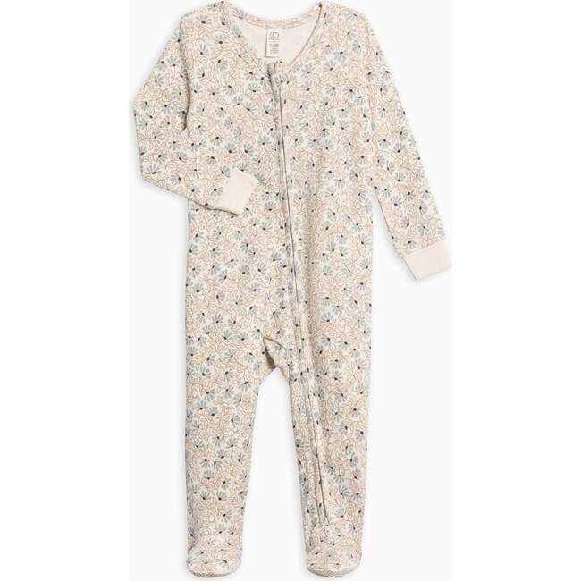 Peyton Zipper Sleeper Pamela Floral / Mist + Navy