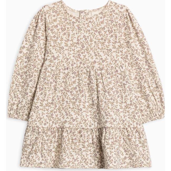 Sofia Long Sleeve Tiered Dress Aurora Floral / Purple + Mauve