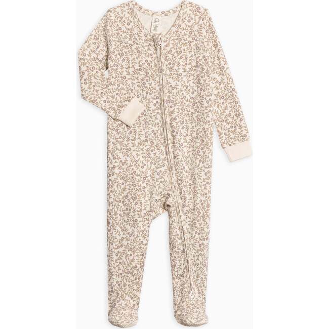 Peyton Zipper Sleeper Aurora Floral / Purple + Mauve