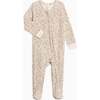 Peyton Zipper Sleeper Aurora Floral / Purple + Mauve - Footie Pajamas - 1 - thumbnail