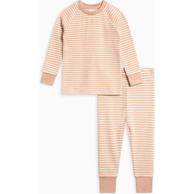 2-Piece Long Sleeve Jammie Set Ballet Stripe