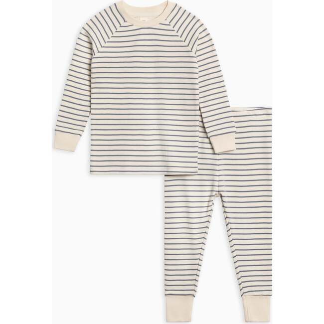 2 Piece Long Sleeve Jammie Set Summit Stripe / Denim